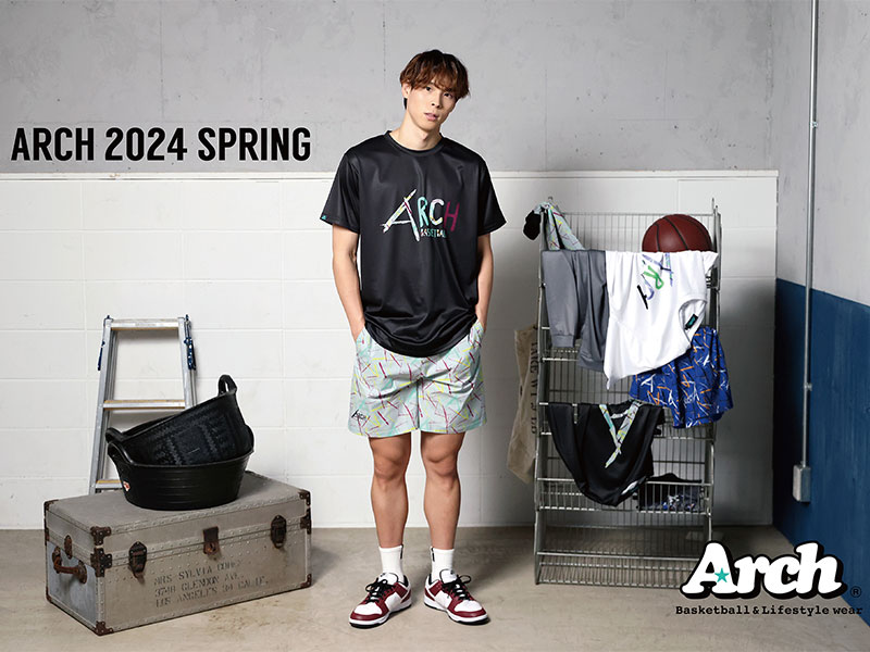 バスケットボール アパレルブランド『Arch（アーチ）』2024春モデルが入荷！