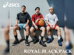 ASICS『ROYAL BLACK PACK』6月13日（木）先行販売開始！