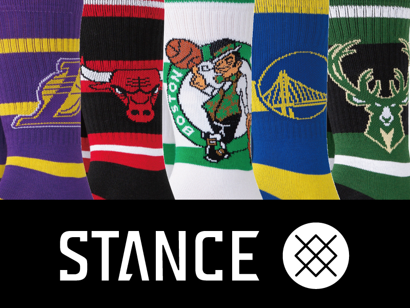 高機能ソックスブランド「STANCE-スタンス-」より、NBAライン新商品が入荷！！