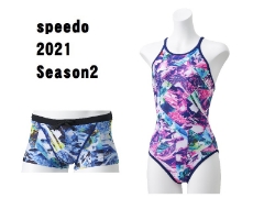 【新作入荷】speedo 2021 Season2 「ＴurnS」コレクションシリーズ NEWデザイン"Prism Splash"