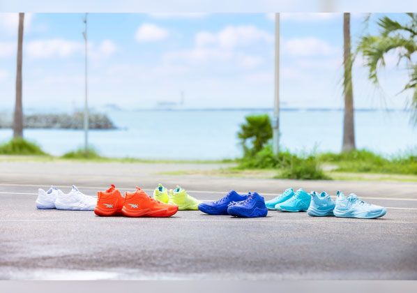 ASICS BASKETBALL 鮮やかに活動するカラーコレクション『NATSUIRO PACK』