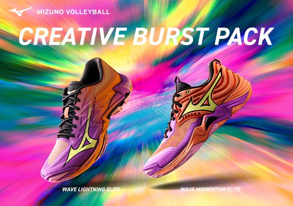 MIZUNO VOLLEYBALL『CREATIVE BURST PACK』発売！
