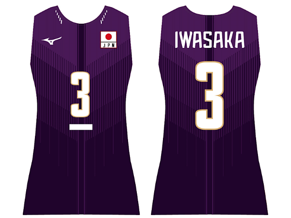 石井優希 全日本女子オーセンティックユニフォーム 火の鳥NIPPON ☆新品☆火の鳥nippon 石井優希 選手 オーセンティック