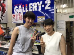 全日本女子バレー石井優希選手＆山岸あかね選手ご来店！【新宿店４Fバレーボール】