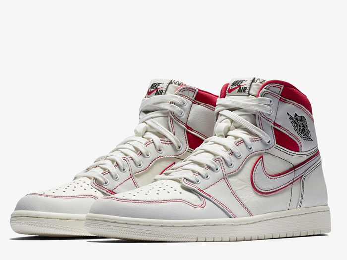 AIR JORDAN 1 RETRO HIGH OG”Sail/University Red”3月16日（土）発売！