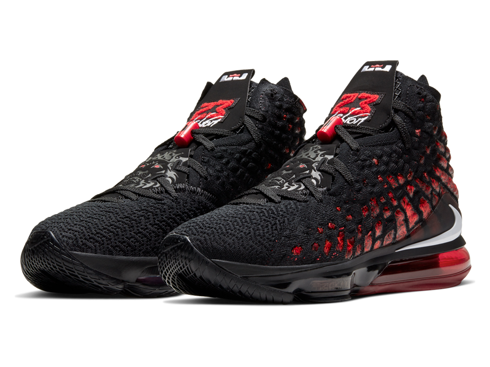 『NIKE LEBRON 17”BLACK/WHITE-UNIVERSITY RED”』1月8日（水）発売！