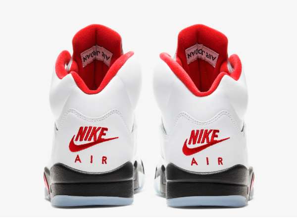 新品　Air Jordan 5 レッド スエード バスケットボールシューズ Nike Air Jordan 5 Ratro 