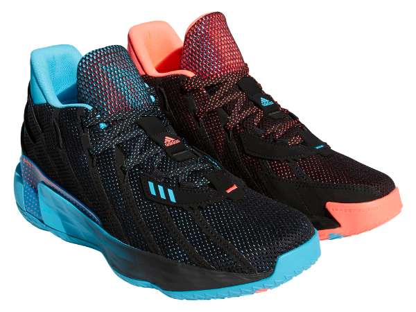 adidas DAME 7 アディダス デイム 7 バッシュ 左右非対称カラー