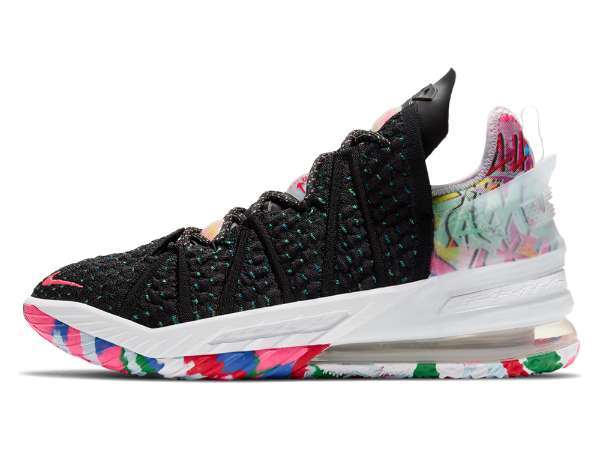 NIKE LEBRON 18”BLACK/PINK BLAST-MULTI-COLOR”』10月3日（土）発売