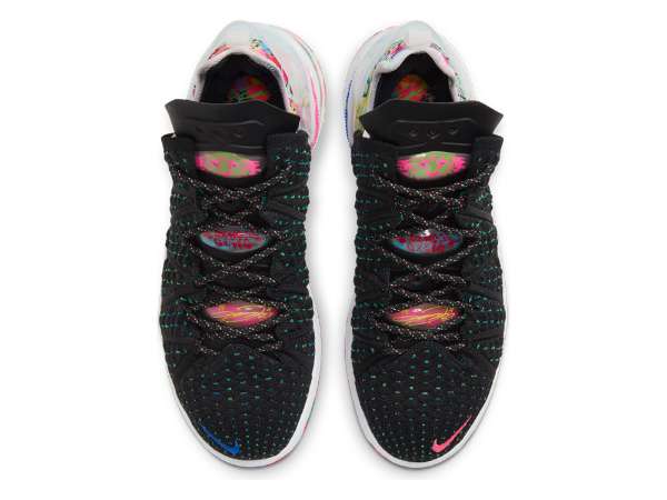 バスケットボール NIKE - NIKE LEBRON 18 JAMES GANG Nike LeBron XVIII 18 JAMES GANG Black Pink Multi sz 18