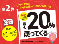 【町田店限定】第2弾 いこいこ町田！PayPay使って“うふふ”な買い物 最大20％戻ってくるキャンペーン