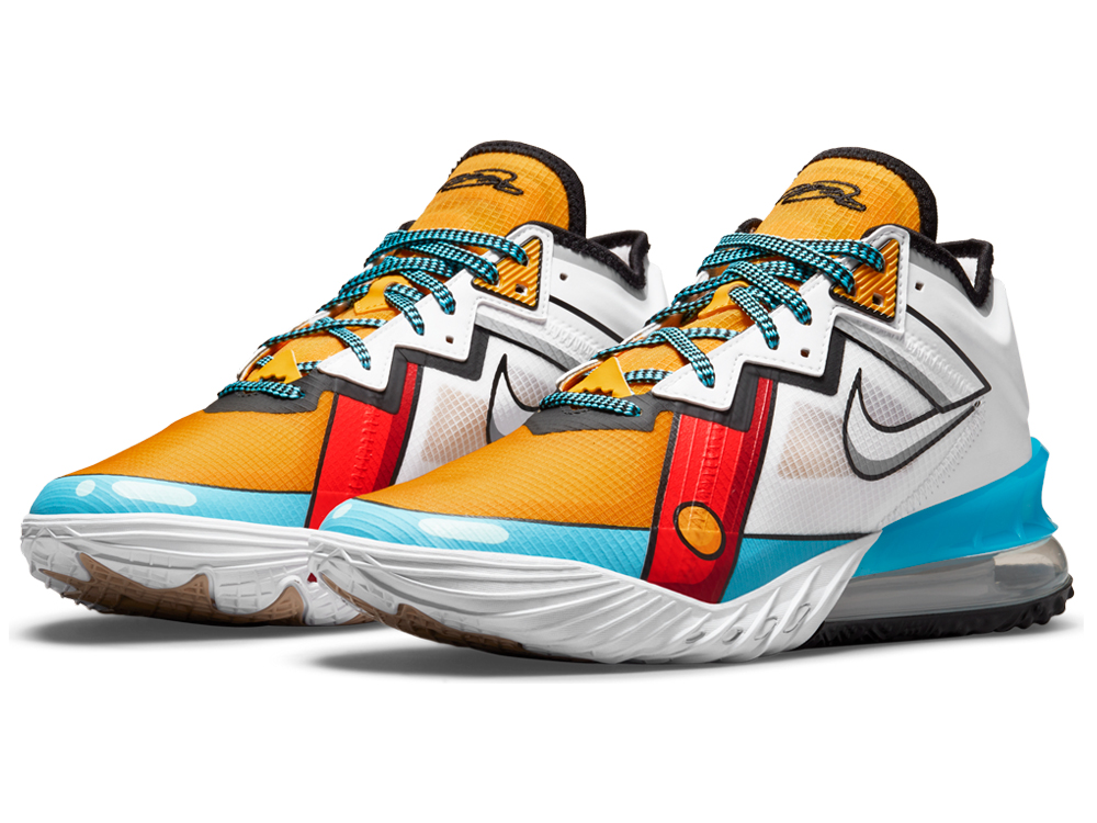 『NIKE LEBRON 18 LOW "Cartoon Art" 』9月1日（水）発売！