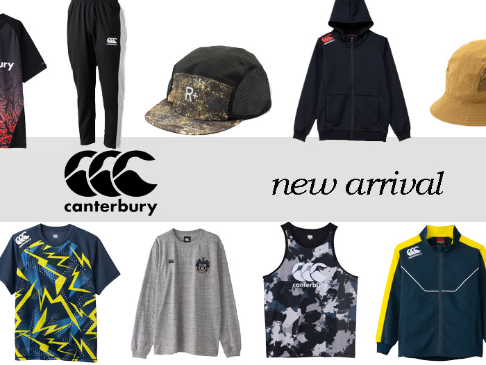 CANTERBURY新商品♪