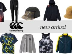 CANTERBURY新商品♪