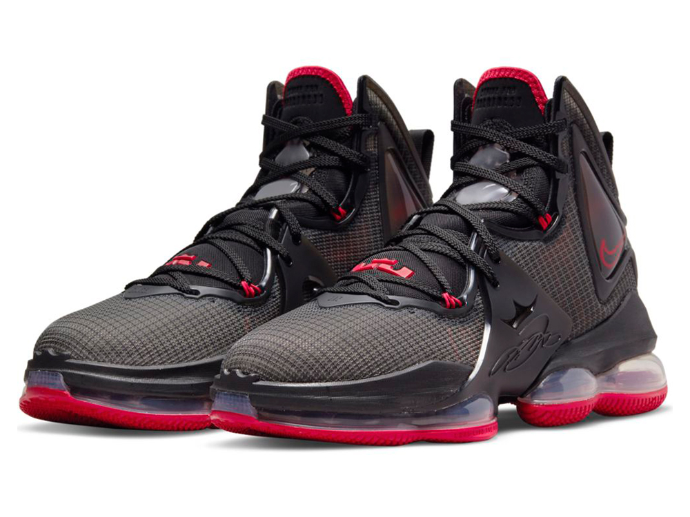 『NIKE 	LEBRON 19 "BLACK-UNIV RED" 』2月16日（水）発売！