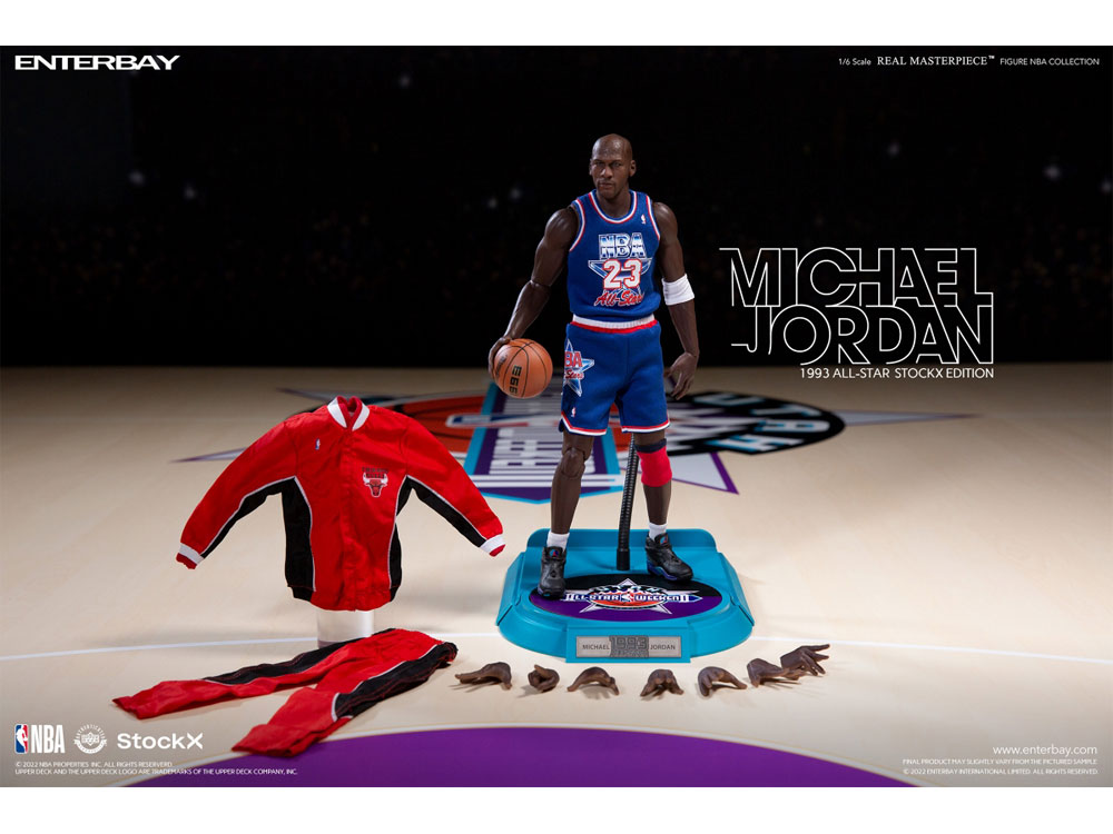 【世界限定1500体！】リアルマスターピース NBAコレクション/ マイケル・ジョーダン 1/6 コレクティブル フィギュア 1993 オールスター ver！ご予約受付中！！