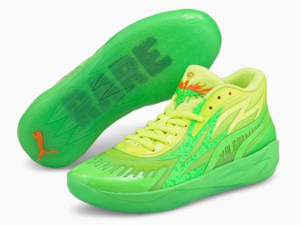 ラメロ・ボール 2ndシグネチャーモデル『PUMA MB.02 SLIME』12月 ラメロ・ボール 2ndシグネチャーモデル『PUMA MB.02 SLIME』12月