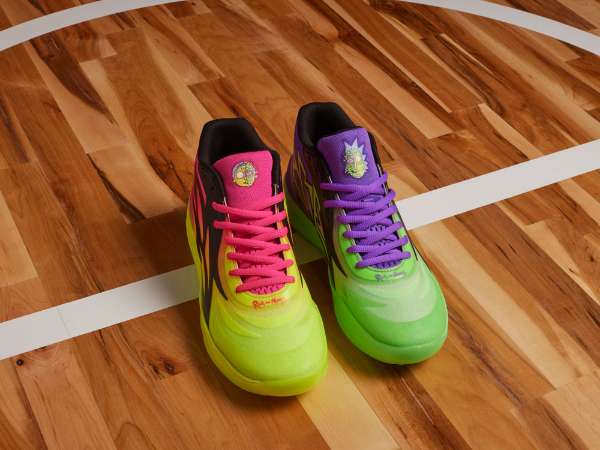 Puma mb.02 Rick and Morty ラメロボールプーマ