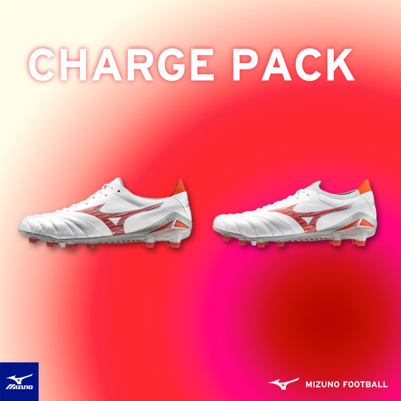 2/9（金）発売！MIZUNOフットボールシューズ【CHARGE PACK】