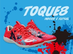 8/15発売！ASICSフットサルシューズ『TOQUE8』ご予約受付中