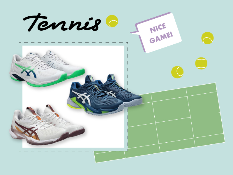 ASICS テニスシューズ新作＆NEWカラー入荷！