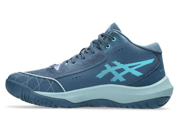 激しいサイドステップと 素早い切り返しを 支える『ASICS UNPRE
