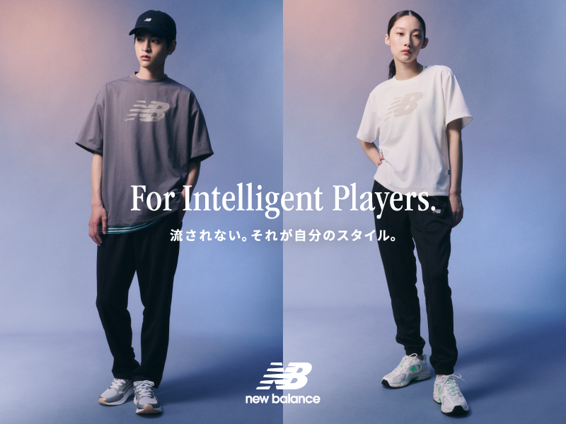 日常もスポーツシーンにも馴染む、NewBalance T-Shirt