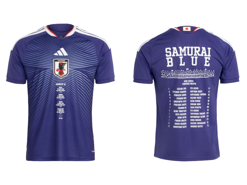 【オンラインショップ限定：予約】アディダス サッカー日本代表 2026 ホーム メモリアル ユニフォーム