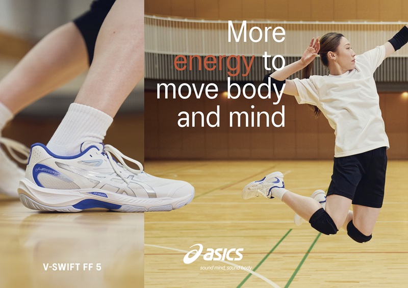 石川真佑選手着用モデル ASICS VOLLEYBALL『V-SWIFT FF 5』1/15（木）発売！ご予約受付中