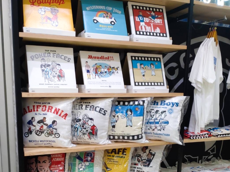 【港北ノースポート・モール店】soccer junky 新作Tシャツ＆クッション入荷しました！