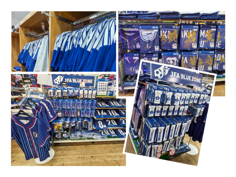 JFA BLUE ZONE　対象アイテム￥3,000（税込）以上お買い上げでコレクションカードプレゼント！