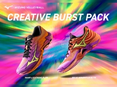MIZUNO VOLLEYBALL『CREATIVE BURST PACK』8/19（水）発売！