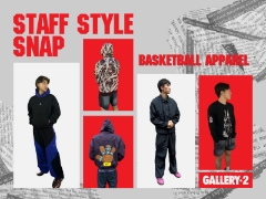 バスケットボールアパレル『STAFF STYLE SNAP！』